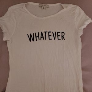 "Whatever" t-shirt dress